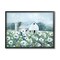 Stupell Industries Anemone Flower Meadow and Barn Black Framed Giclee Art